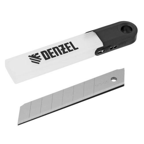 Лезвия, 18 мм, сталь SK5 - 0,6 мм, усиленные, 5 штук Denzel-Tehinstrument