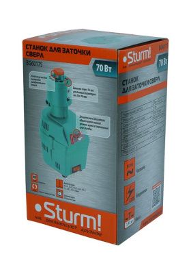 Станок заточной для сверл BG6017S  Sturm, 70Вт, сверла 3-10 мм-Tehinstrument