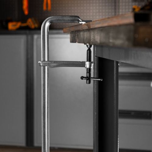 Струбцина F-образная, 100x400мм, кованая Denzel-Tehinstrument