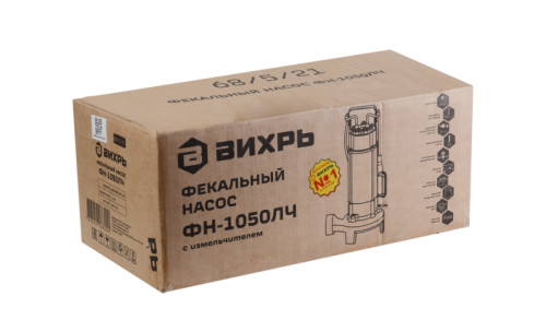 Фекальный насос ФН-1050ЛЧ Вихрь с измельчителем-Tehinstrument