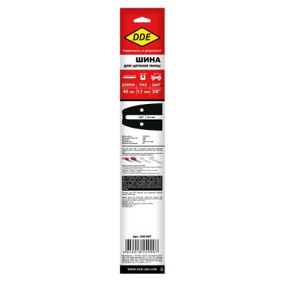 Шина пилы цепной сварная DDE 16"/ 40 см 3/8"-1,1-56 зв   164MLEA041164MLEA041-Tehinstrument
