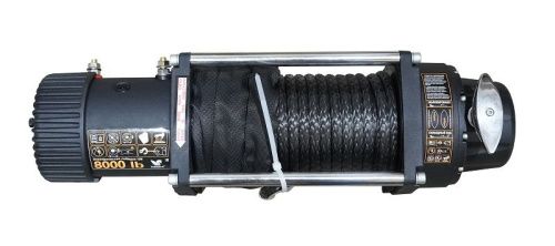 Habert ЛЕБЕДКА ЭЛЕКТРИЧЕСКАЯ 8000LB, синтетический трос-Tehinstrument