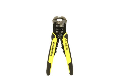Щипцы для зачистки электропроводов, кримпер, 210мм, Hanskonner-Tehinstrument