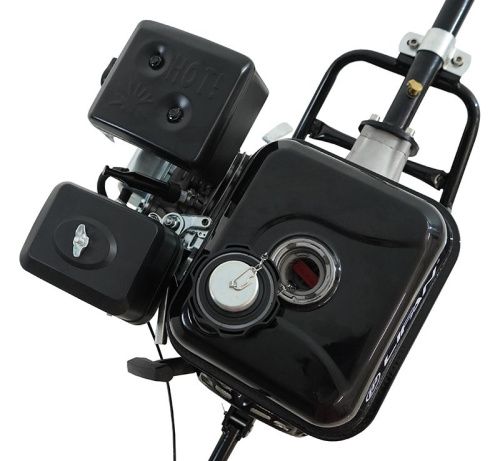 Мотор лодочный болотоход Habert (двигатель Lifan 170F D20)-Tehinstrument