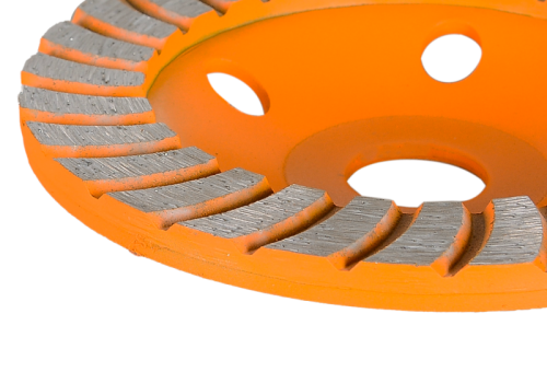 Чашка алмазная зачистная, 125 мм, Турбо Вихрь-Tehinstrument