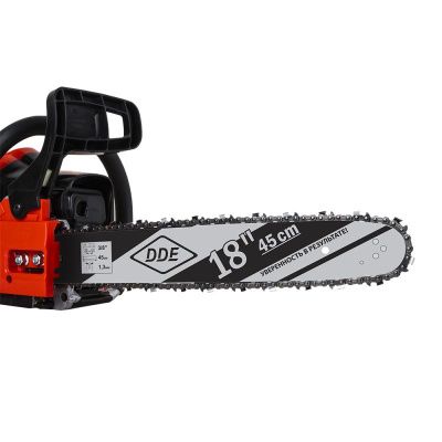 Шина пилы цепной сварная DDE 18"/ 45 см 3/8"-1,3-62 зв-Tehinstrument