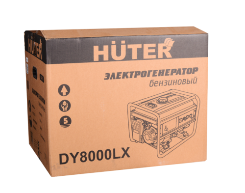 Портативный бензогенератор HUTER DY8000LX-Tehinstrument
