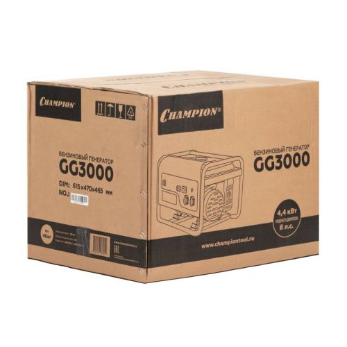 Бензиновый генератор CHAMPION GG3000-Tehinstrument