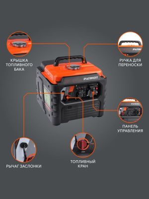 Генератор инверторный PATRIOT iGX 1200-Tehinstrument
