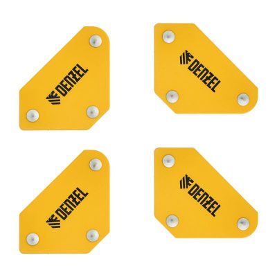 Набор из 4 магнитных фиксаторов для сварочных работ Denzel-Tehinstrument