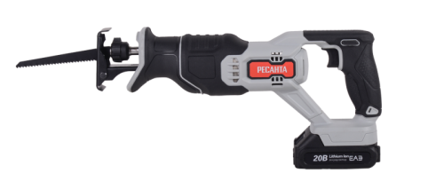 Сабельная пила аккумуляторная АСП-20Li (в комплекте 1 АКБ и ЗУ) ЕА+ Ресанта-Tehinstrument