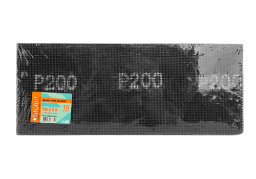 Сетка абразивная Р200, 115 x 280 мм, 10 шт.  Sturm-Tehinstrument