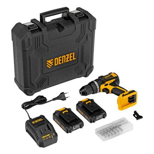 Дрель-шуруповерт аккумуляторная ударная бесщет Denzel CIDB-IB-18-02-Tehinstrument