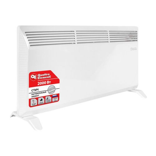 Нагреватель воздуха электрический QUATTRO ELEMENTI QE-2000KS конвекторный .-Tehinstrument