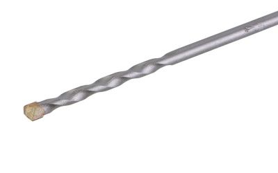 Сверло по бетону, 4x75мм, твердосплавная напайка BK8, цилиндрический хвостовик,  Sturm PROMO-Tehinstrument