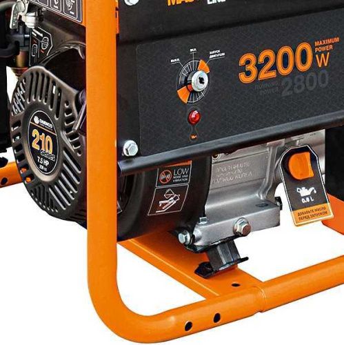Газовый генератор DAEWOO GDA 3500DFE (газовая электростанция ДЭУ GDA 3500DFE)-Tehinstrument
