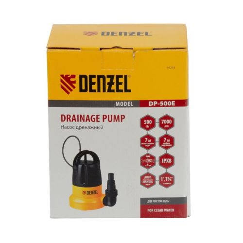 Дренажный насос Denzel DP500E-Tehinstrument