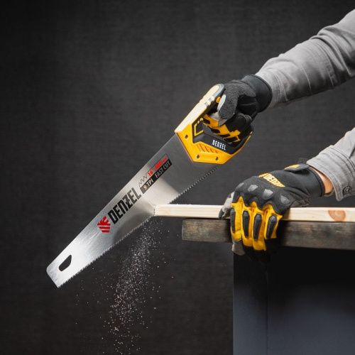 Ножовка по дереву Denzel 400 мм-Tehinstrument