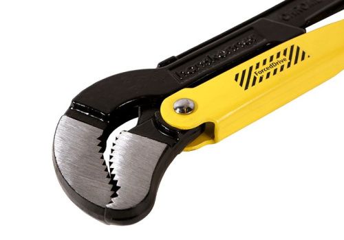 Ключ трубный рычажный 1,5", №2, 400мм, Тип S (45°), CrV сталь, Hanskonner-Tehinstrument