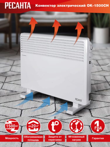 Конвектор РЕСАНТА ОК-1500СН-Tehinstrument