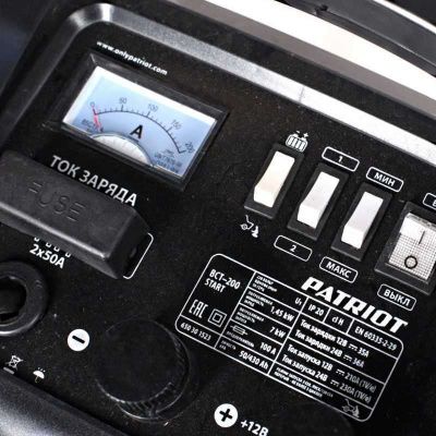 Пускозарядное устройство Patriot BCT-200 Start (Патриот BCT-200 Start)-Tehinstrument