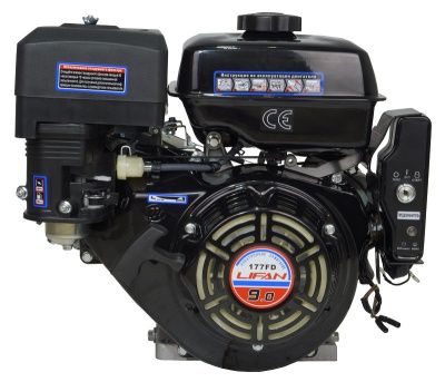 Двигатель Lifan 177FD, вал ?25мм, катушка 3 Ампера-Tehinstrument