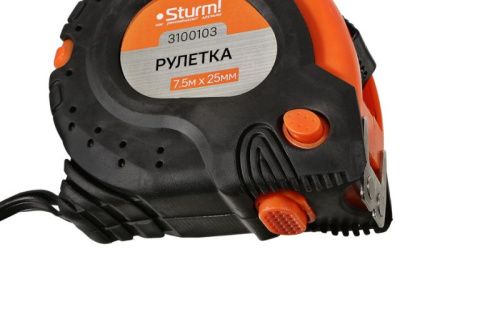 Рулетка 7,5x25мм,  Sturm-Tehinstrument