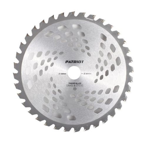 Нож Patriot TBS-36 для триммера (230х25.4 мм, 36 зубьев)-Tehinstrument