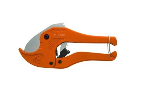 Ножницы для резки труб ПВХ 42мм, авторазведение рукояток, стопорная скоба  Sturm-Tehinstrument