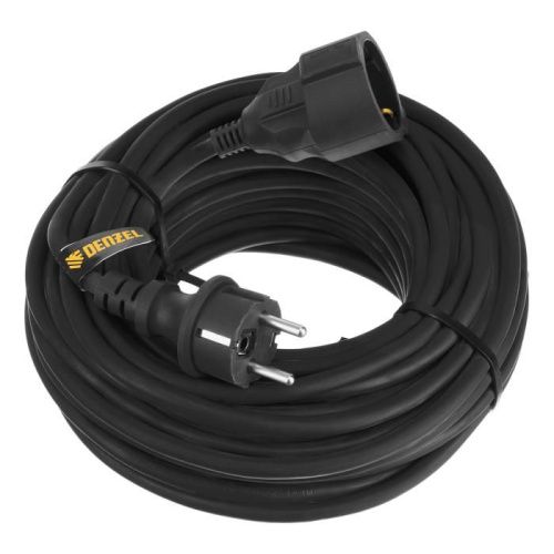 Удлинитель-шнур силовой Top Series, КГТТ, 20м, 1 розетка, 3 x 1,5 мм, 3 м Denzel-Tehinstrument