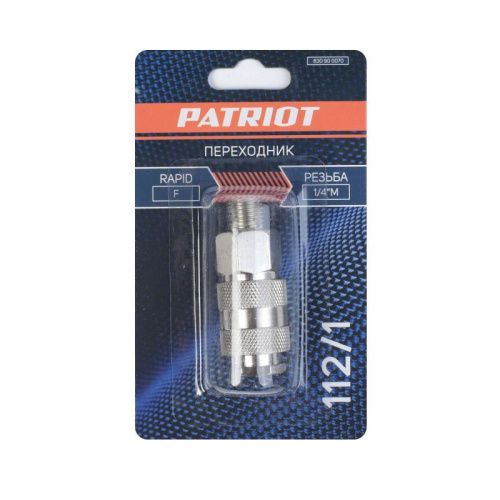 Переходник PATRIOT 112/1 (Rapid 1/4" M)-Tehinstrument