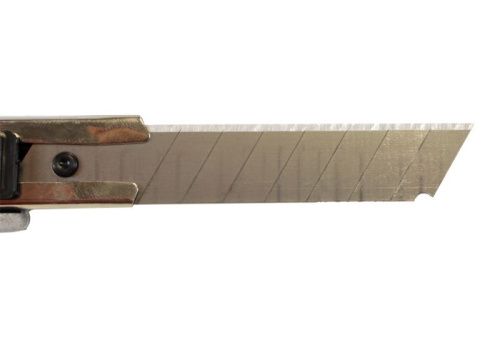 Нож строительный 18мм, SK4 сталь, автофиксация, металлический,  Sturm-Tehinstrument