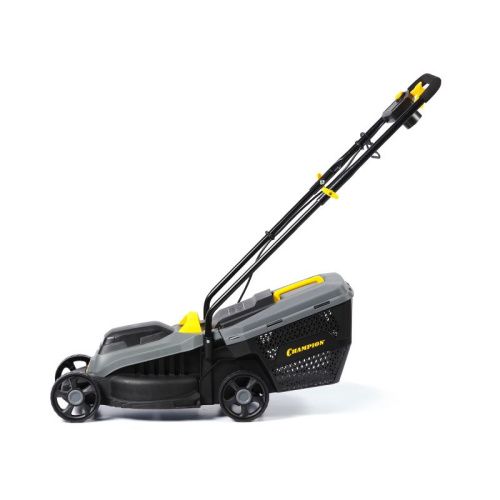 Газонокосилка эл. CHAMPION EM3212/1 (1,2 кВт пласт.травосб. 30л ширина 320мм 30-70мм, 7,1кг)-Tehinstrument
