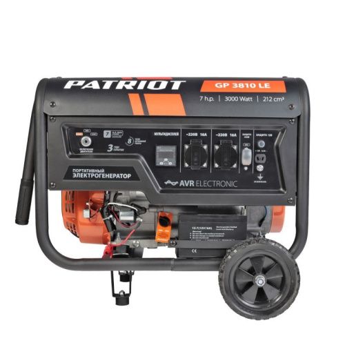 Генератор бензиновый Patriot GP 3810 LE-Tehinstrument