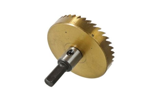 Коронка биметаллическая, 68 мм, по тонколистовому металлу, центрирующее сверло,  Sturm-Tehinstrument