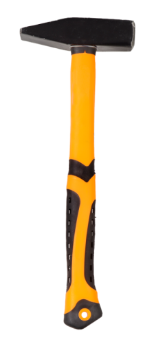 Молоток 600гр. Квадратный боёк, фиберглассовая двухкомпонентная ручка, Вихрь-Tehinstrument