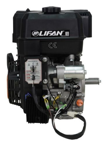 Двигатель Lifan KP500E, вал ?25мм, катушка 18 Ампер (элемент возд. фильтра тип "зима")-Tehinstrument