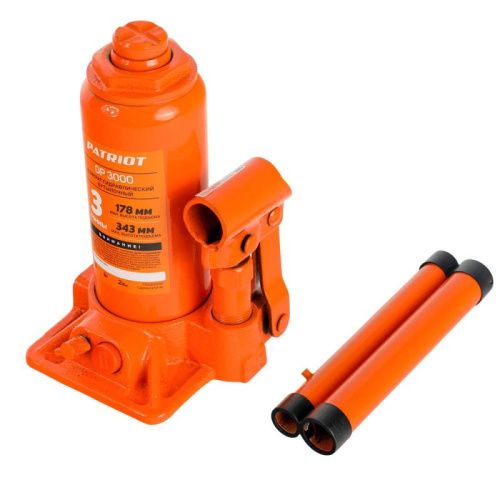 Домкрат бутылочный Patriot DB 3000 3 T-Tehinstrument