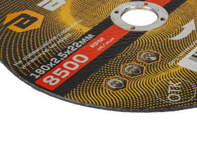 Круг отрезной по металлу ВИХРЬ 180х2,5х22 мм-Tehinstrument