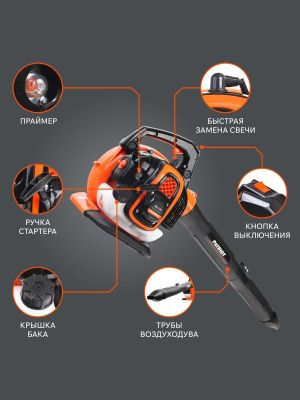 Воздуходувка-пылесос бензиновая Patriot BG 225-Tehinstrument