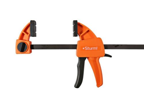 Струбцина быстрозажимная, 600мм, сила сжатия 70-100кгс,  Sturm-Tehinstrument