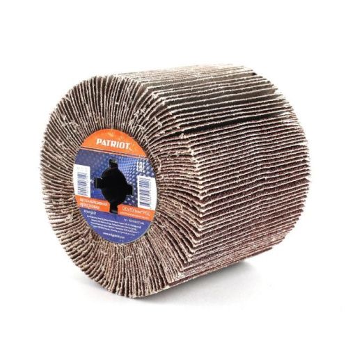 Щетка абразивная лепестковая для брашировальных машин (120х100 мм, Р60), Patriot-Tehinstrument