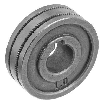 Подающий ролик, зубчатый профиль под флюсовую проволоку 0,8-1мм, 2 шт Denzel-Tehinstrument