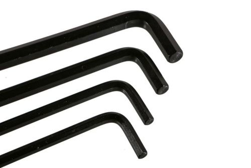 Набор шестигранных ключей с шаром 1, 5-10 мм, CrV, 7шт, оксидированное покрытие  Sturm-Tehinstrument