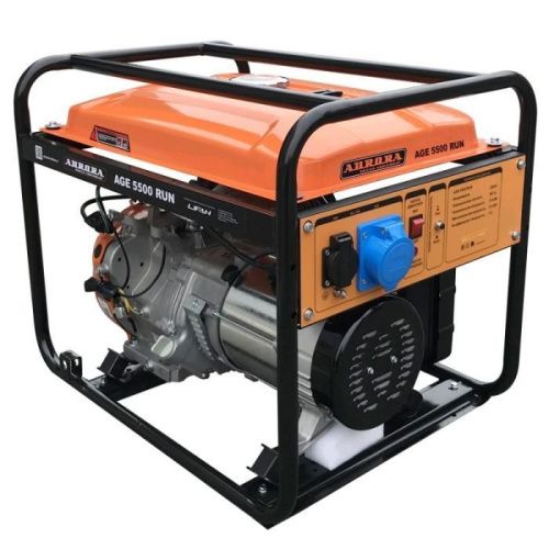 Бензогенератор Aurora AGE 5500 RUN (увеличенный топливный бак)-Tehinstrument