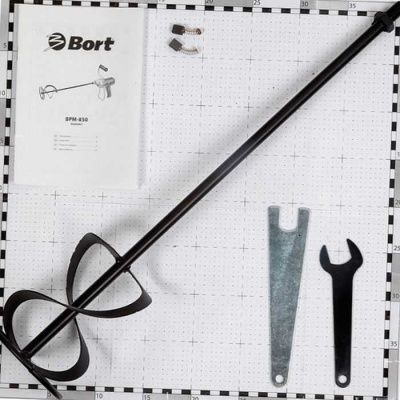 Дрель миксер Bort BPM-850 (миксер строительный Борт 850), 98296907-Tehinstrument