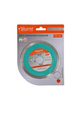 Алмазный диск, влажная резка, непрерывный 115м  Sturm-Tehinstrument