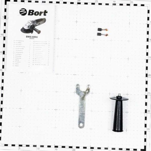 Угловая шлифовальная машина Bort BWS-600U (болгарка Борт 600у), 98298840-Tehinstrument