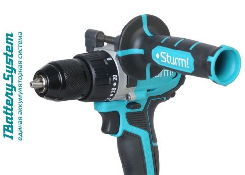 Аккумуляторный шуруповерт  Sturm CD2080I 1BatterySystem-Tehinstrument