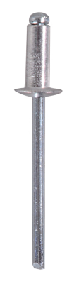 Заклёпки алюминиевые Вихрь 4,0х10 мм, 50 шт.-Tehinstrument